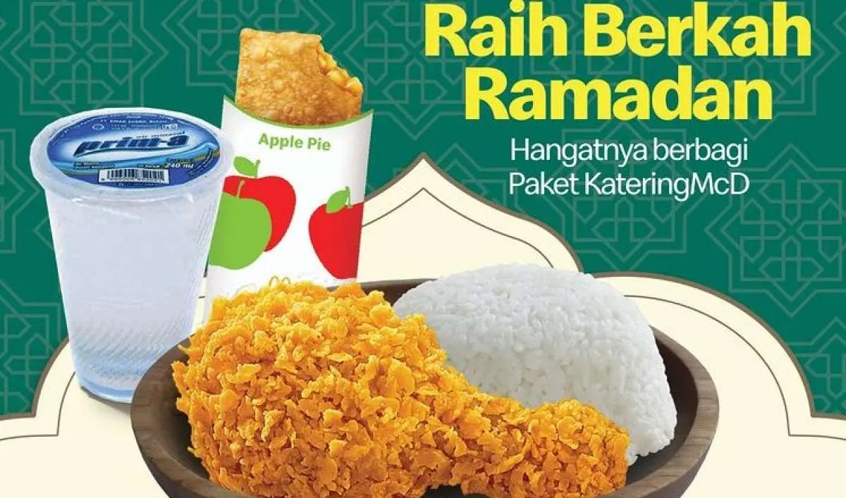 Promo McD di Bulan Ramadhan, Paket Lengkap Katering McD Hanya Rp 30.000-an 