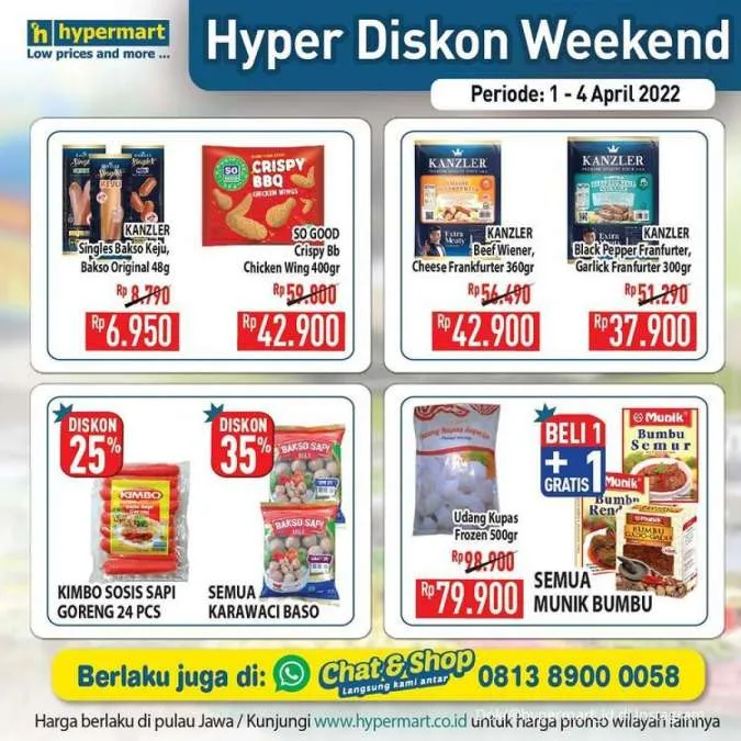 Promo JSM Hypermart Berlaku 1-4 April 2022