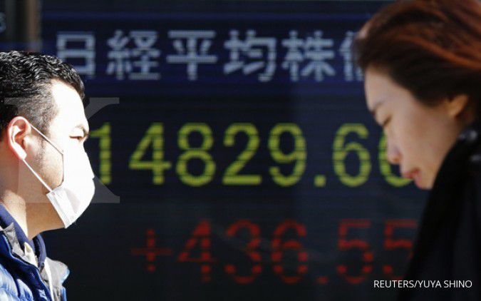 Bursa Jepang memimpin lompatan di kawasan Asia