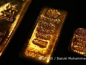 Harga emas berpotensi terkerek hingga US$ 1.300