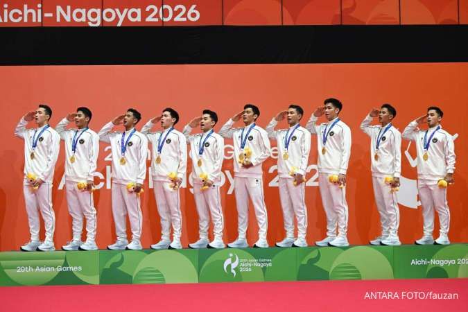 Klasemen Medali Asian Games 2026: Indonesia Naik 7 Peringkat Usai Raih Emas