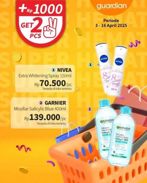 Promo Guardian Super Hemat Periode 3-16 April 2025