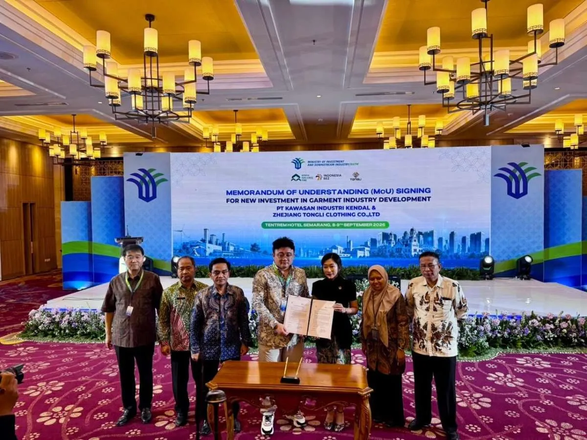 Investasi Baru Masuk, KEK Kendal Perkuat Industri Garment dan Synthetic Leather