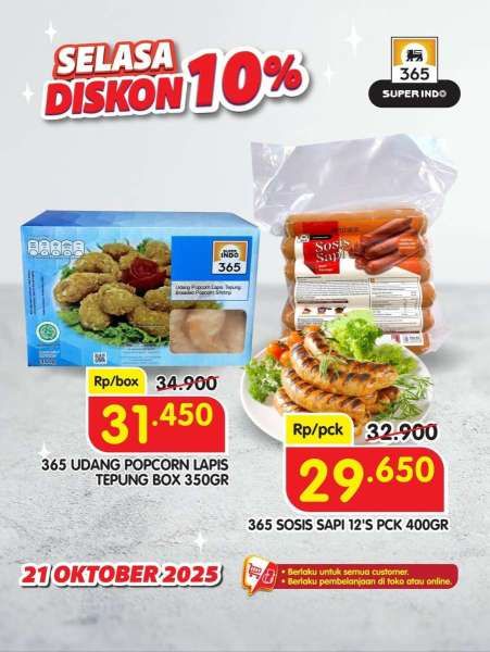 Promo Superindo Hari Ini Selasa 21 Oktober 2025
