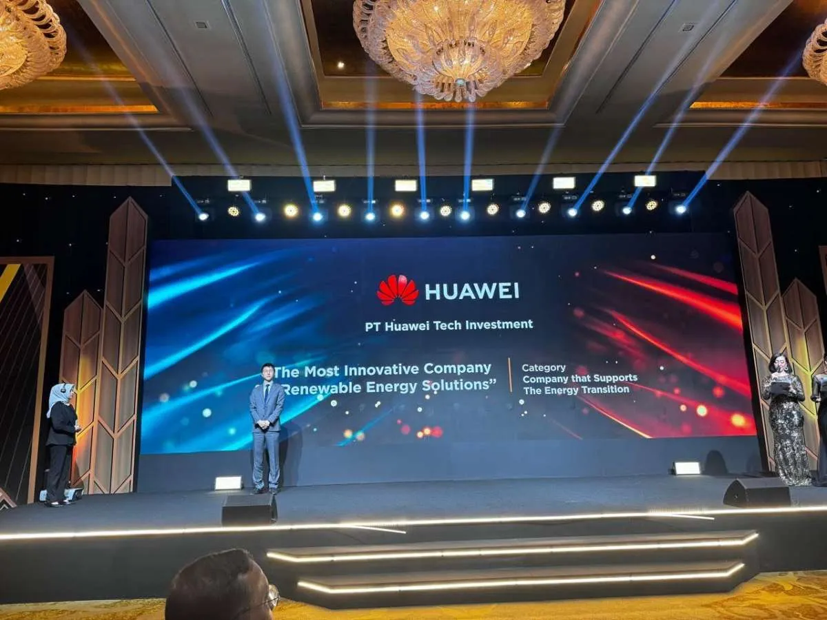 Huawei Dinilai Paling Inovatif Hadirkan Solusi Energi Terbarukan di Indonesia