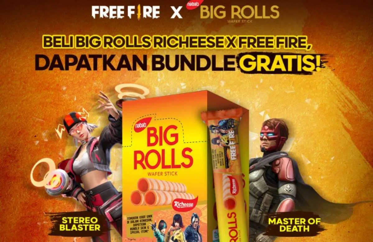 Cara Klaim Kode Redeem FF X Big Rolls Lewat reward.ff.garena, Dapatkan Bundle Gratis!