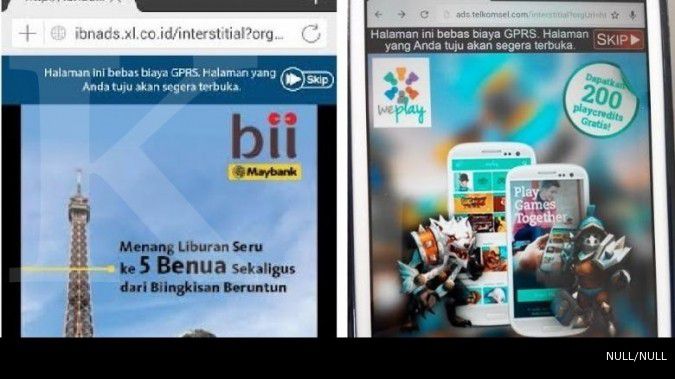 Iklan 'peralihan' disebut sebagai aksi penyadapan