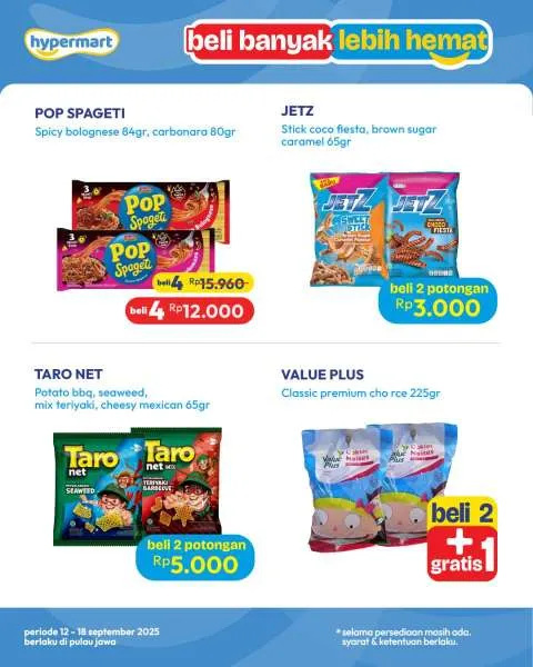 Promo Hypermart Beli Banyak Lebih Hemat Periode 12-18 September 2025