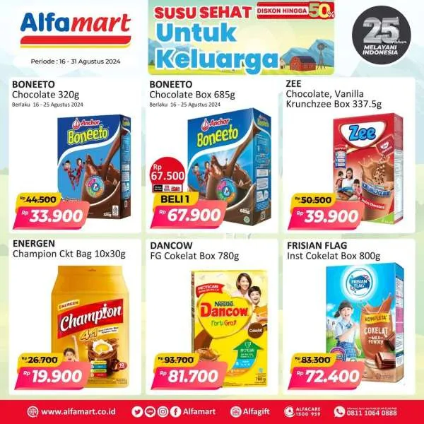 Promo Alfamart Dunia Bunda & Si Kecil Periode 16-31 Agustus 2024