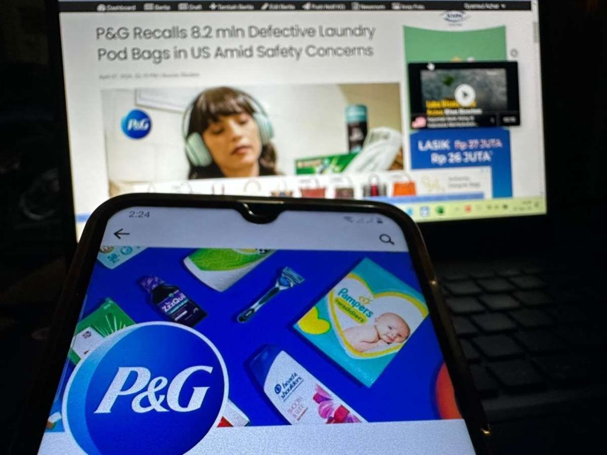 Karena Masalah Keamanan P&G Tarik 8,2 juta Produk Cucian di AS