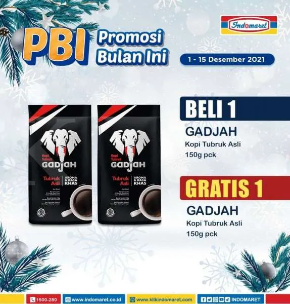 Promosi Bulan Ini Indomaret 1-15 Desember 2021