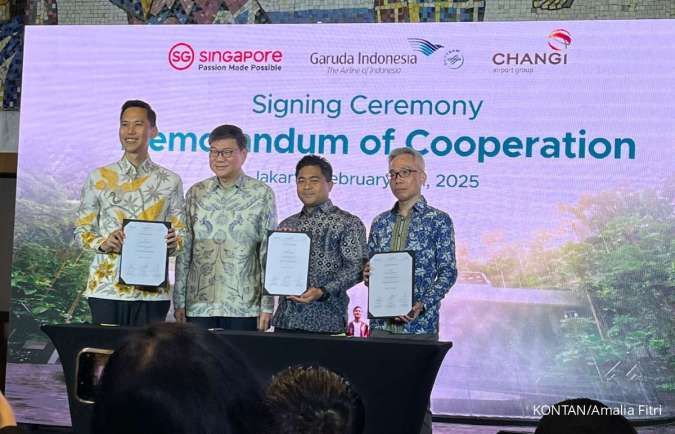 Singapore Tourism Board Jalin Kerjasama dengan Garuda Indonesia dan Changi Airport