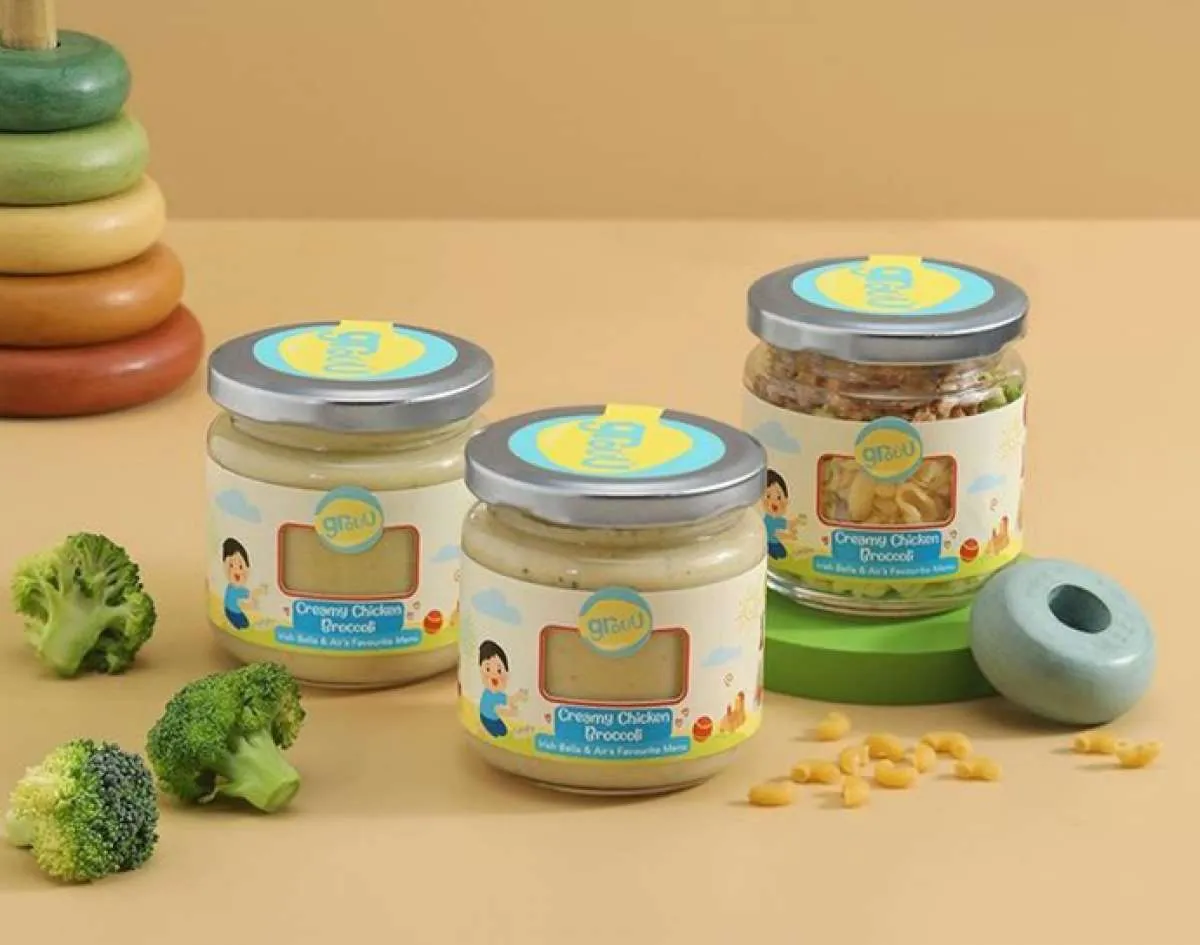 Upaya Grouu Baby Food meraup cuan dari bisnis aplikasi katering makanan bayi