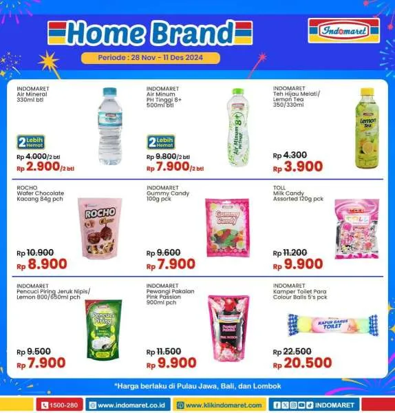 Promo Indomaret Super Hemat Periode 28 November-11 Desember 2024