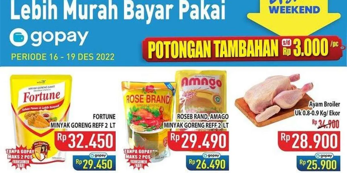 Harga Promo JSM Hypermart Hari Ini 18 Desember 2022, Belanja Lebih Murah dengan Gopay