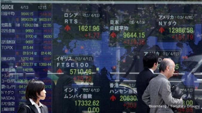 Rilis PDB Aussie bikin bursa Asia kian perkasa