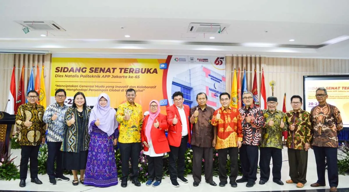 65 Tahun Politeknik APP Jakarta, Cetak SDM Industri Unggul di Era Industri 4.0