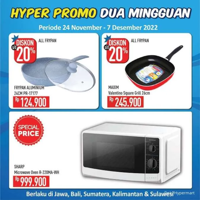 Promo Hypermart Dua Mingguan Periode 24 November-7 Desember 2022
