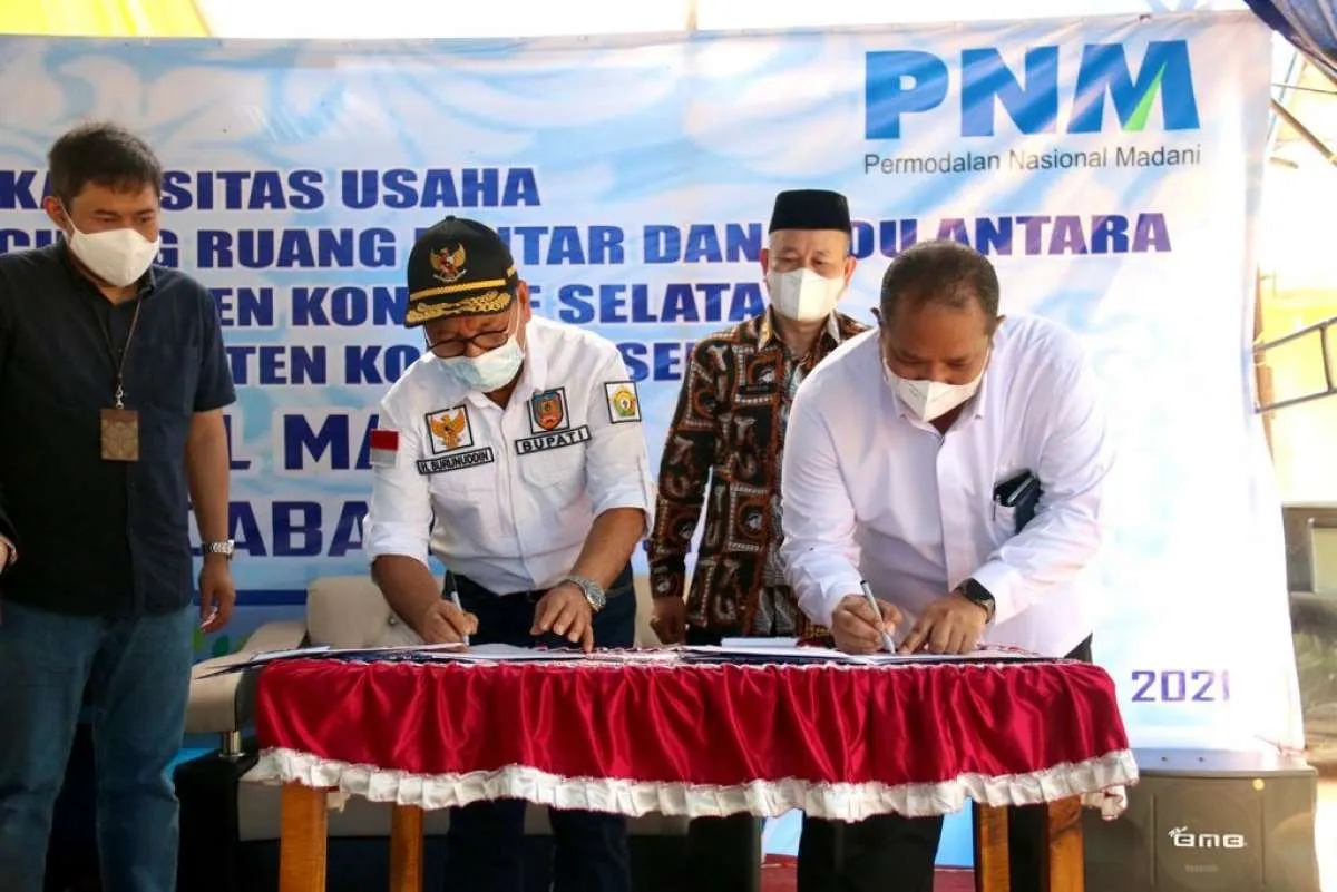 PNM Dukung Pemberdayaan Masyarakat Konawe Selatan