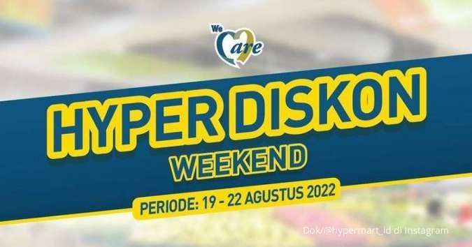 Promo JSM Hypermart 19-22 Agustus 2022, Hyper Diskon Weekend Terbaru