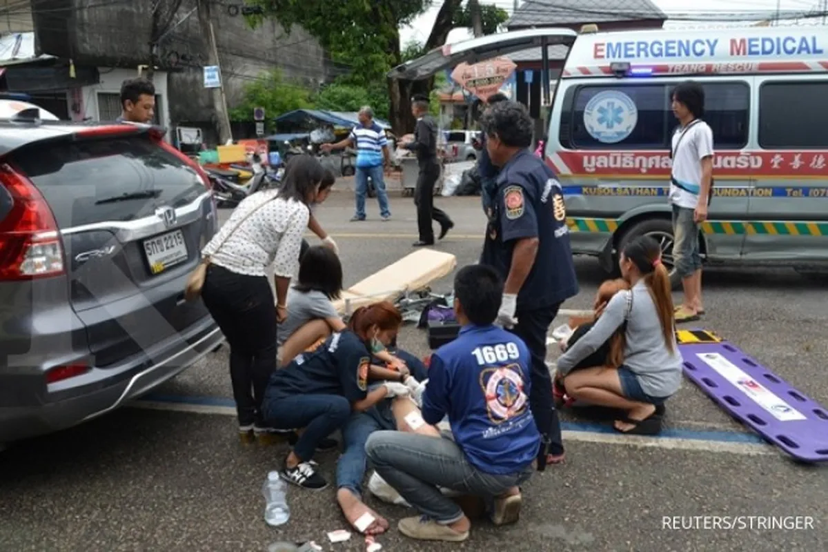 Otoritas Thailand: 11 bom meledak di 5 provinsi