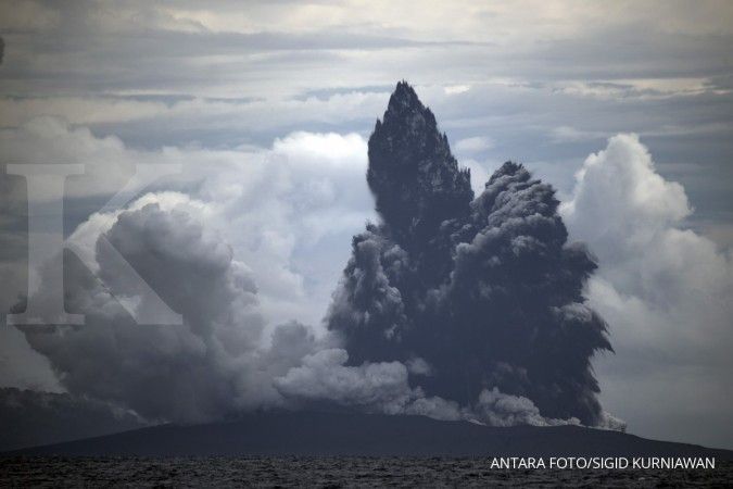 Gunung Anak Krakatau erupsi, Kemhub imbau pelayaran di Selat Sunda waspada 