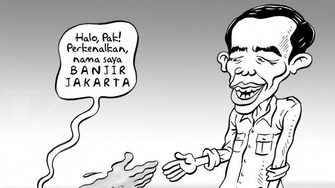 Jokowi cek bendung Katulampa Bogor