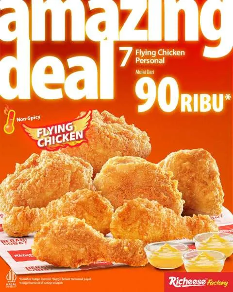 Promo Amazing Deal Richeese Factory