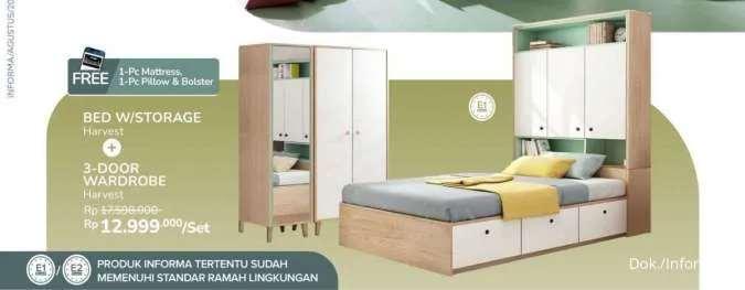 Promo Informa Furnitur Kamar Tidur Minimalis (3)