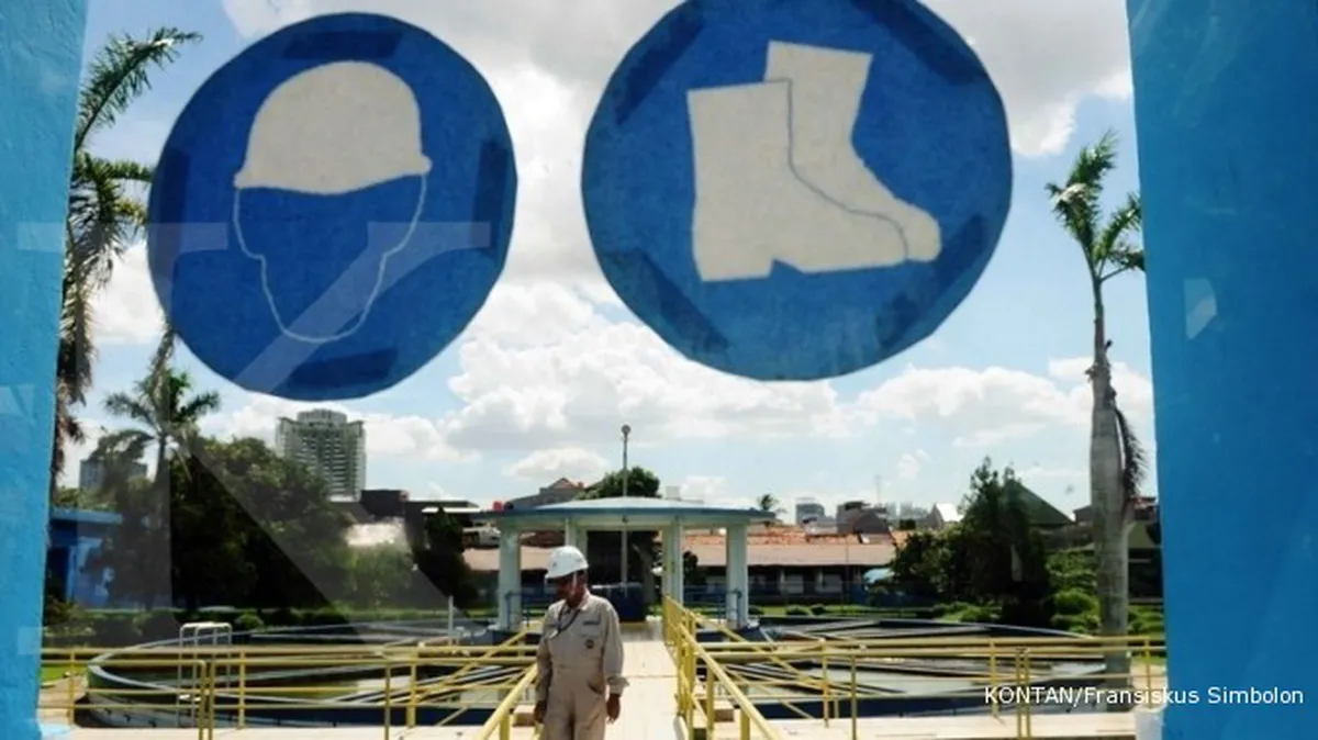 Proyek air minum belum sesuai harapan