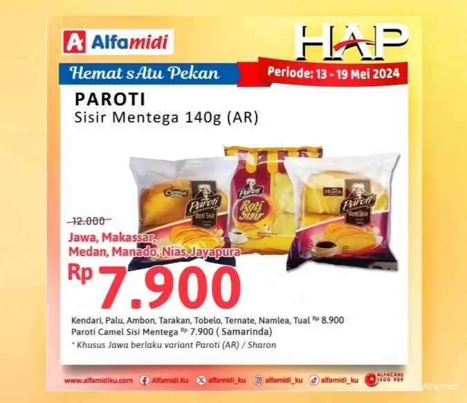 Promo Alfamidi Hemat Satu Pekan Periode 13-19 Mei 2024