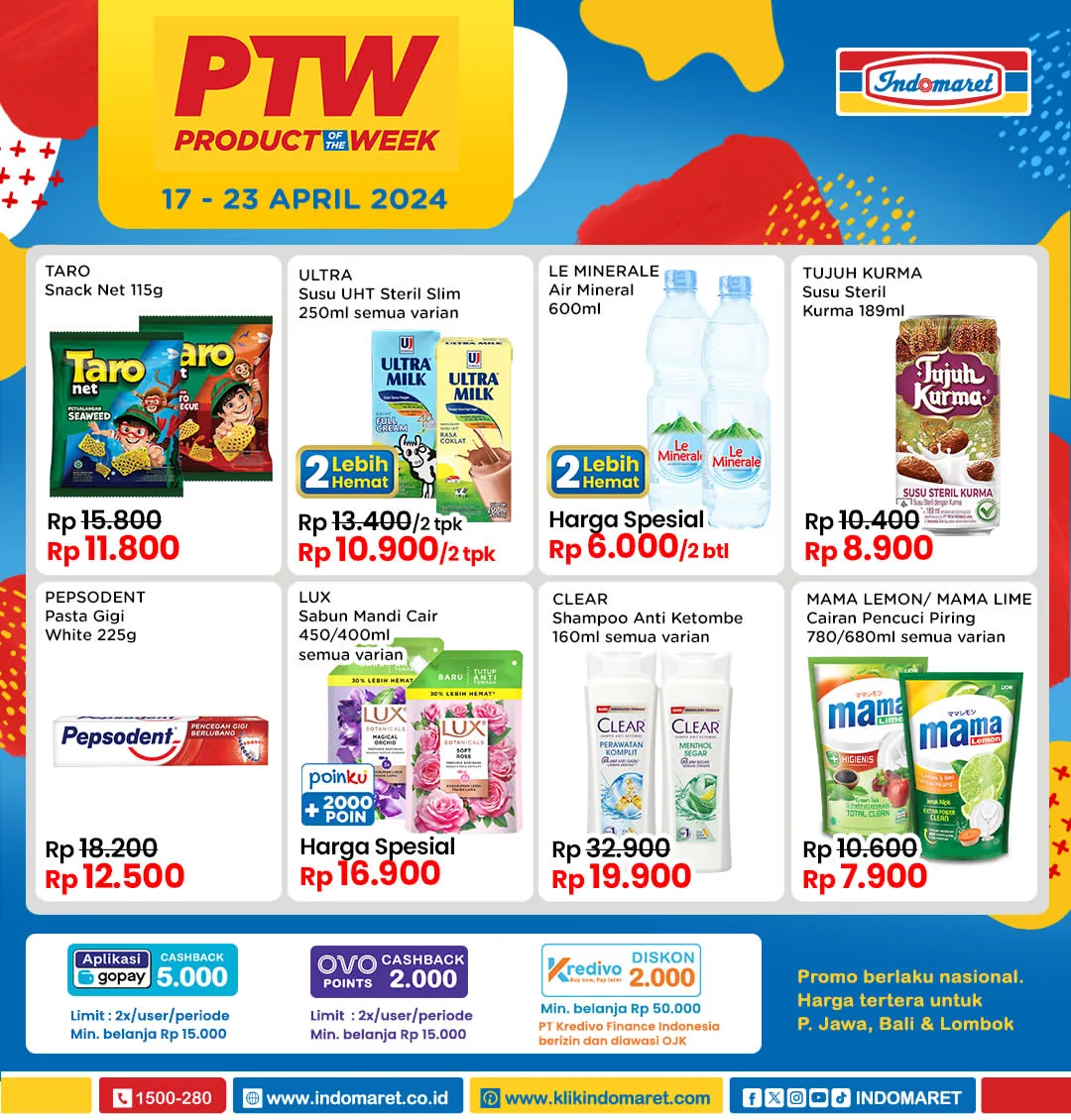 Promo PTW Indomaret Periode 17-23 April 2024