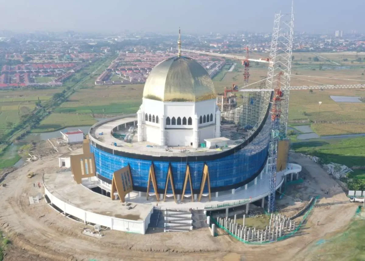 Hampir Rampung, Progres Proyek Medan Islamic Centre Garapan Waskita Sudah 92%
