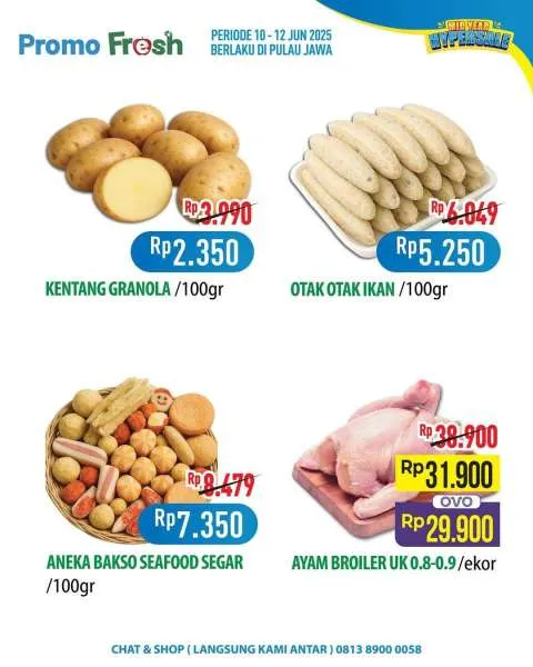 Promo Hypermart Hyper Diskon Weekday Periode 10-12 Juni 2025