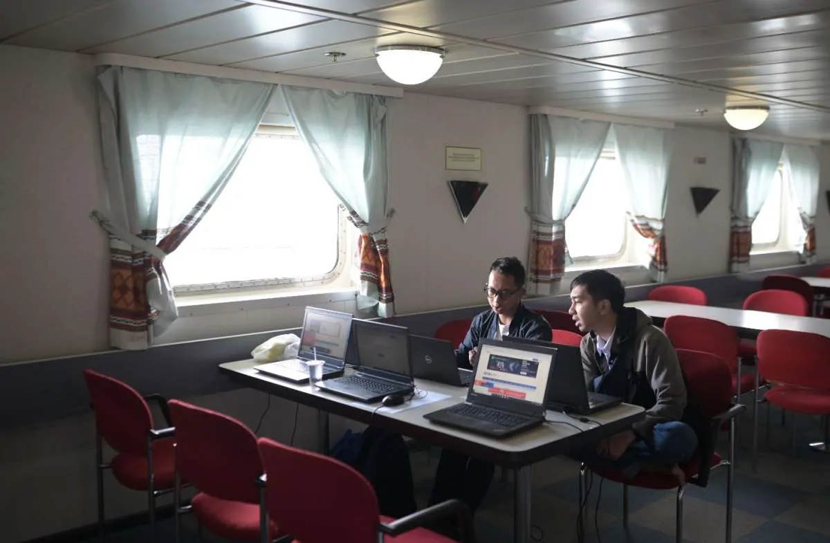 TelkomGroup Sediakan Infrastruktur Telekomunikasi Bermutu di Hotel Apung KM Sinabung