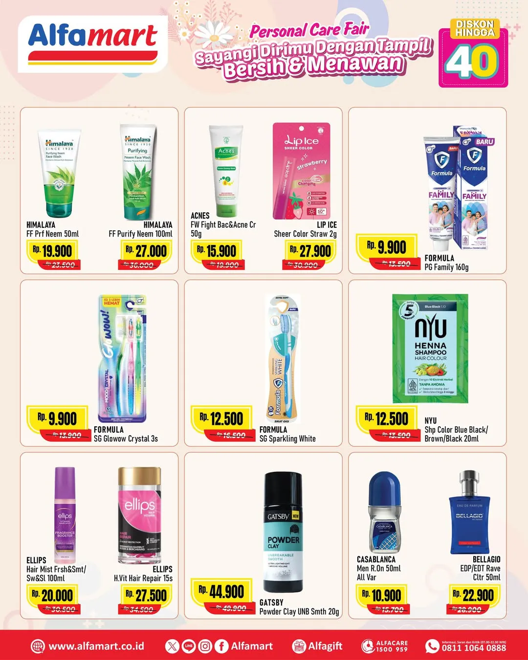Promo Alfamart Personal Care Fair Periode 1-15 Oktober 2025