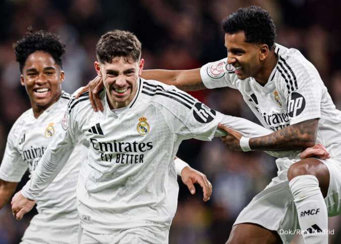 Cek Jadwal Real Madrid di Februari 2025: La Liga, UCL, Copa del Rey