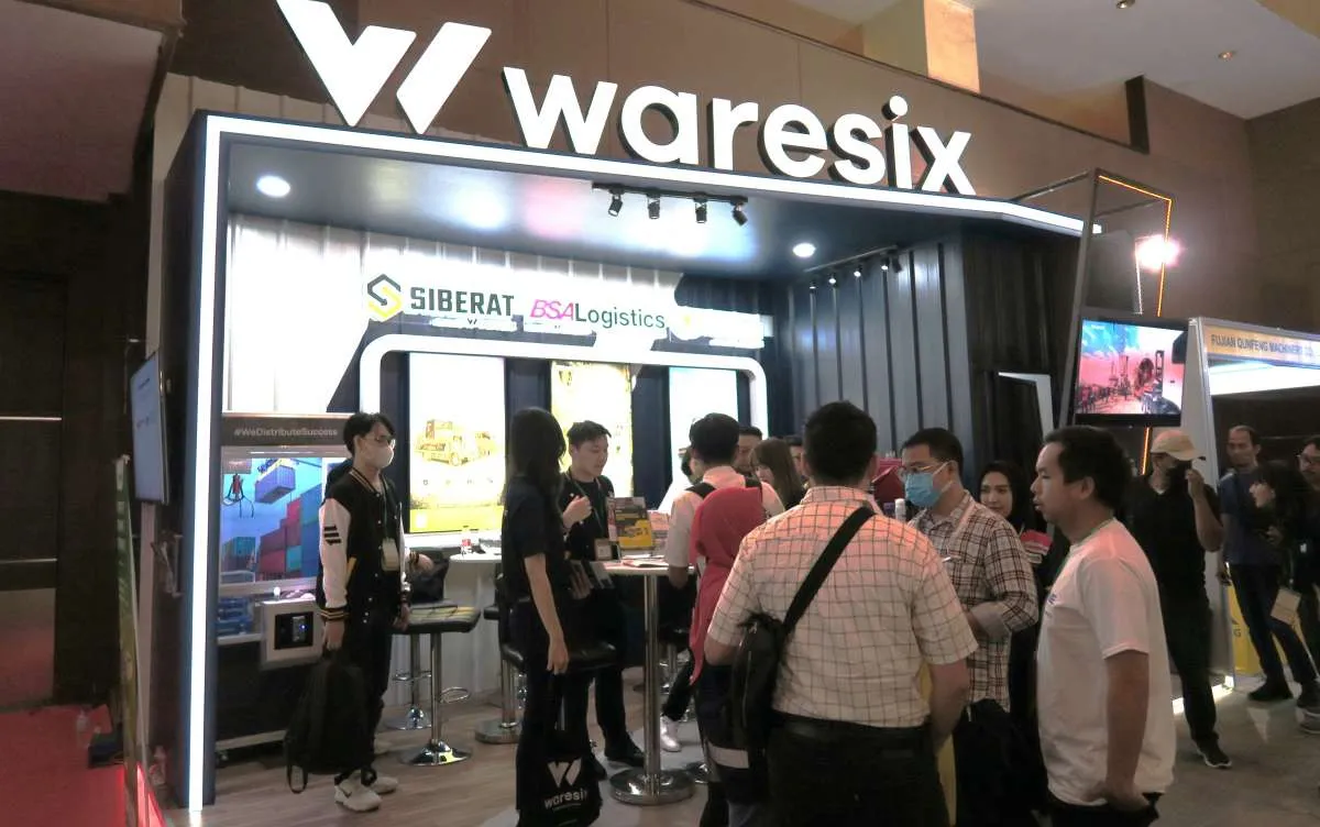 Bergaung di Mining Indonesia 2023, waresix Promosikan Logistik Efisien &Berkelanjutan