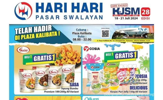 Promo Hari Hari KJSM 18-21 Juli 2024, Dapatkan Promo Filma Beli 2 Gratis 1 