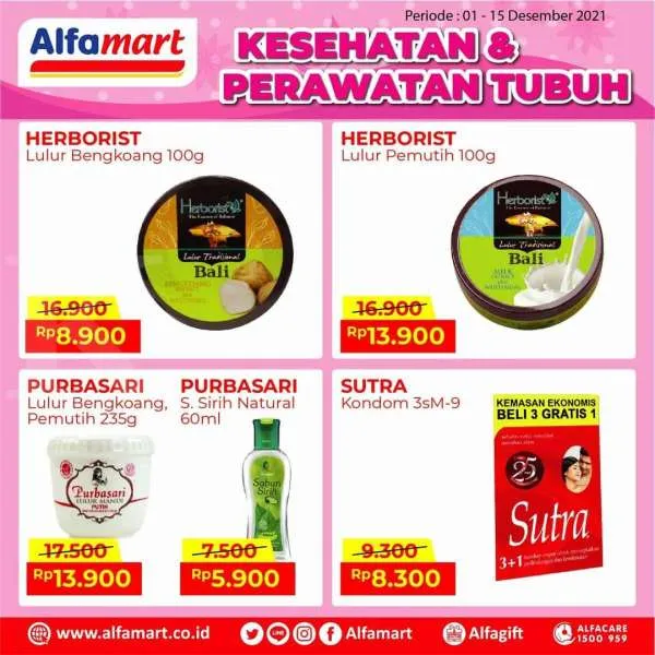 Promo Alfamart Edisi Kesehatan & Perawatan Tubuh