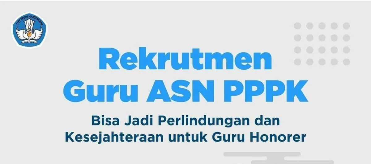 Cek, Ini 3 Kategori Prioritas Rekrutmen ASN PPPK Guru Tahun 2022