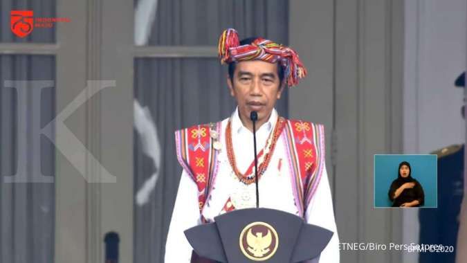 Peringatan HUT RI di tengah pandemi, Jokowi: Berjarak fisik, tapi tetap bersatu hati