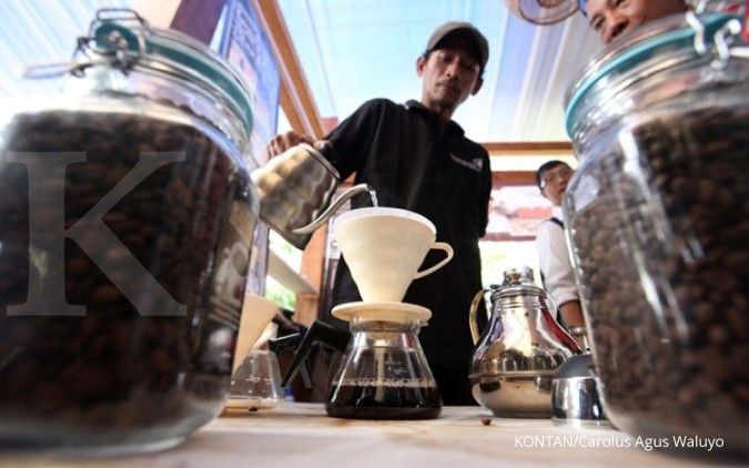Kedai kopi membuat konsumsi kopi nasional semakin bertambah