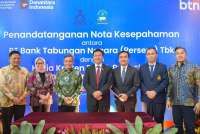 BTN Gandeng HKBP Perkuat Layanan Keuangan