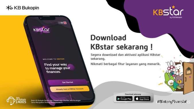 Bank KB Bukopin Alihkan Digital Banking ke Aplikasi KBStar pada 30 November 2023