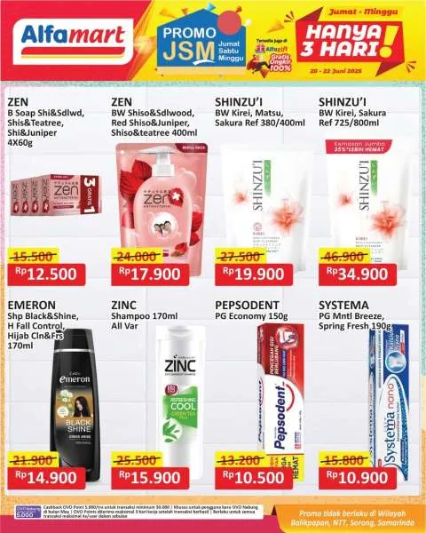 Promo JSM Alfamart 20-22 Juni 2025