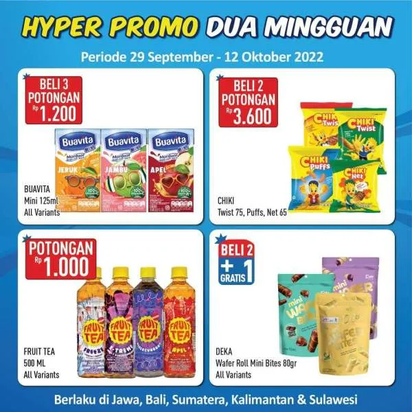 Promo Hypermart Dua Mingguan Periode 29 September-12 Oktober 2022
