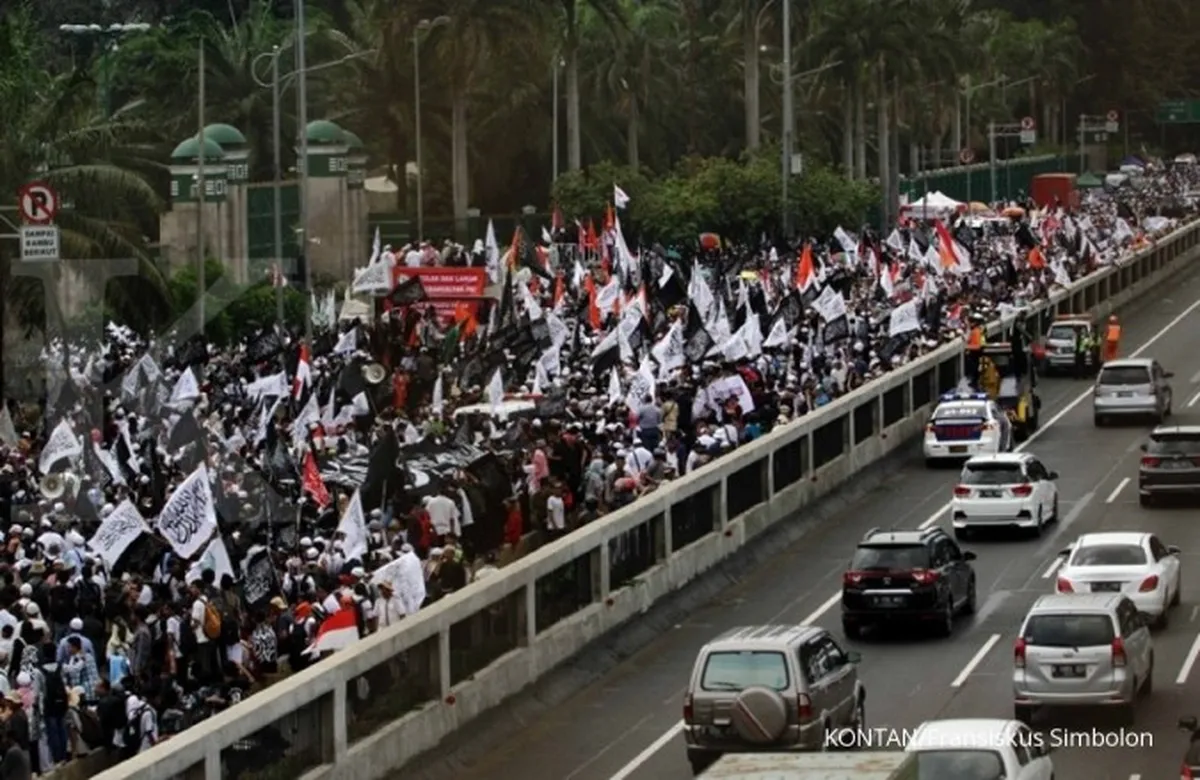 Acara reuni 212 tengah dipersiapkan di Monas 
