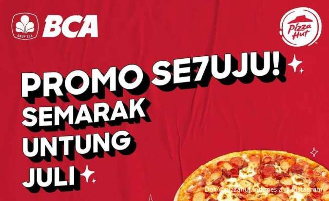 Promo Pizza Hut x BCA Beli 1 Gratis 1 Berlaku 25-27 Juli 2024, Jangan Melewatkan!