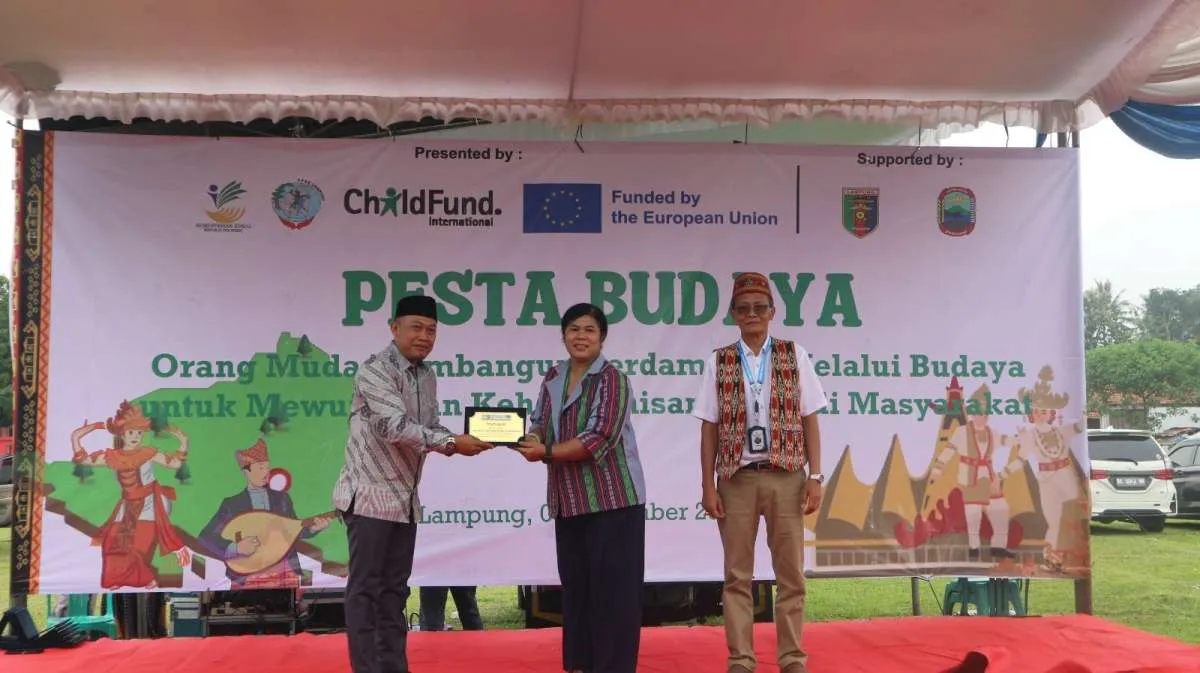 Uni Eropa & ChildFund Ajak Masyarakat Lampung Rayakan Keragaman lewat Pesta Budaya